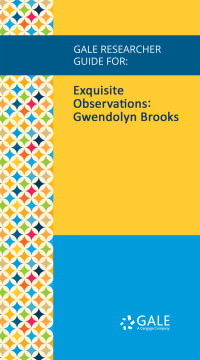 Titelbild: Gale Researcher Guide for: Exquisite Observations: Gwendolyn Brooks 1st edition 9781535849357