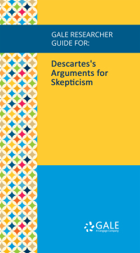 صورة الغلاف: Gale Researcher Guide for: Descartes's Arguments for Skepticism 1st edition 9781535856911