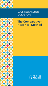 Titelbild: Gale Researcher Guide for: The Comparative-Historical Method 1st edition 9781535859899