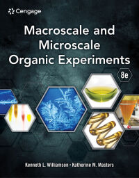 Cover image: Student Solutions Manual for Macroscale/Microscale Organic Experiments 8th edition 9780357851159