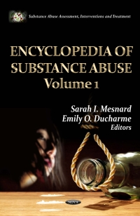 Imagen de portada: Encyclopedia of Substance Abuse (2 Volume Set) 9781613243916