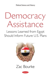 Imagen de portada: Democracy Assistance: Lessons Learned from Egypt Should Inform Future U.S. Plans 9781536137439