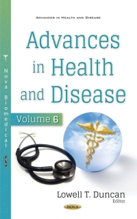 Cover image: Advances in Health and Disease. Volume 6 9781536139518