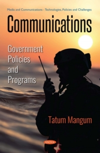 Omslagafbeelding: Communications: Government Policies and Programs 9781536142006