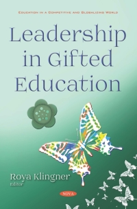Cover image: Leadership in Gifted Education 9781536142877