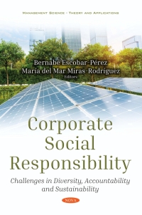 Imagen de portada: Corporate Social Responsibility: Challenges in Diversity, Accountability and Sustainability 9781536142938