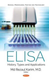 Cover image: ELISA: History, Types and Applications 9781536143935