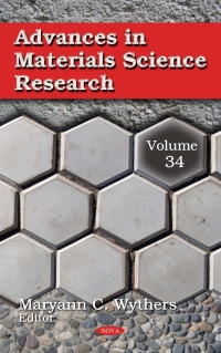 Cover image: Advances in Materials Science Research. Volume 34 9781536144239