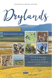 Omslagafbeelding: Drylands: Biodiversity, Management and Conservation 9781536158960