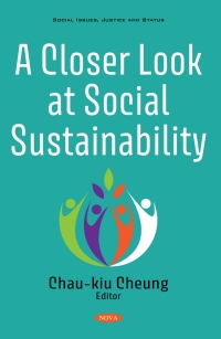 Cover image: A Closer Look at Social Sustainability 9781536178760