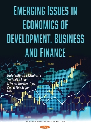 Cover image: Emerging Issues in Economics of Development, Business and Finance 9781536173826