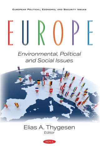 Imagen de portada: Europe: Environmental, Political and Social Issues 9781536182460