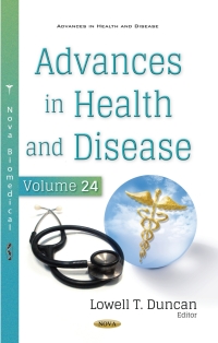 Cover image: Advances in Health and Disease. Volume 24 9781536183023