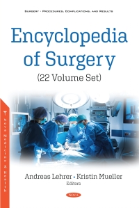 Cover image: Encyclopedia of Surgery (22 Volume Set) 9781536183290