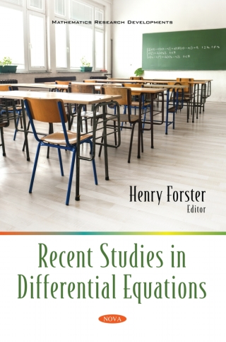 Imagen de portada: Recent Studies in Differential Equations 9781536183894