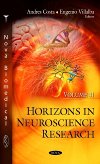 Omslagafbeelding: Horizons in Neuroscience Research. Volume 41 9781536184433