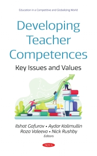 Cover image: Developing Teacher Competences: Key Issues and Values 9781536182279