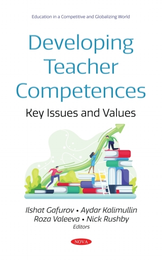 Imagen de portada: Developing Teacher Competences: Key Issues and Values 9781536182279
