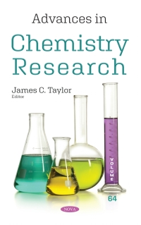 Cover image: Advances in Chemistry Research. Volume 64 9781536185683