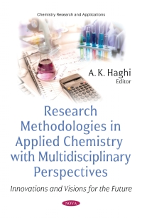 Cover image: Research Methodologies in Applied Chemistry with Multidisciplinary Perspectives: Innovations and Visions for the Future 9781536186178