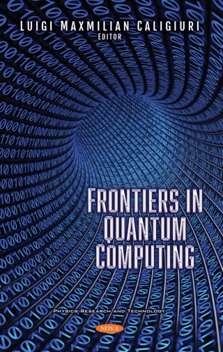 Cover image: Frontiers in Quantum Computing 9781536185157