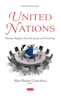 Imagen de portada: United Nations: Human Rights, Peacekeeping and Funding 9781536186222