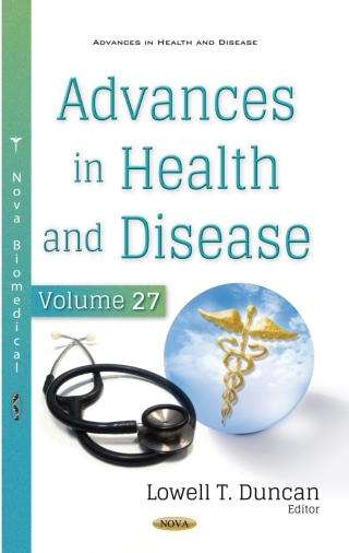 Cover image: Advances in Health and Disease. Volume 27 9781536186840