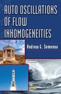 Titelbild: Auto Oscillations of Flow Inhomogeneities 9781536186963