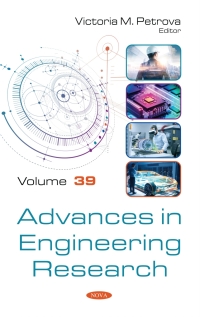 Cover image: Advances in Engineering Research. Volume 39 9781536187144