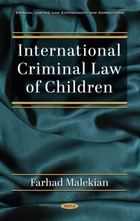 Omslagafbeelding: International Criminal Law of Children 9781536187618