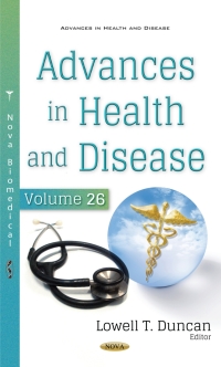 Cover image: Advances in Health and Disease. Volume 26 9781536186055