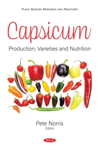 Omslagafbeelding: Capsicum: Production, Varieties and Nutrition 9781536188219