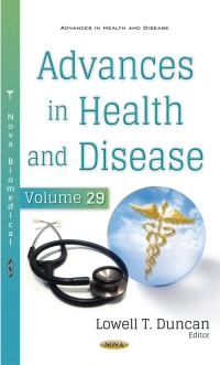Imagen de portada: Advances in Health and Disease. Volume 29 9781536187779