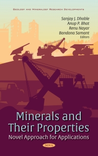 Cover image: Minerals and Their Properties: Novel Approach for Applications 9781536188899