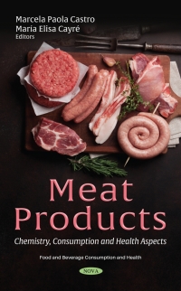 Imagen de portada: Meat Products: Chemistry, Consumption and Health Aspects 9781536189780