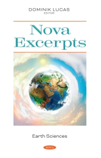 Imagen de portada: Nova Excerpts: Earth Sciences 9781536190380