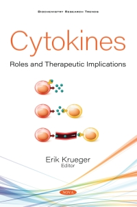 Imagen de portada: Cytokines: Roles and Therapeutic Implications 9781536190366