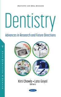 Cover image: Dentistry: Advances in Research and Future Directions 9781536190427