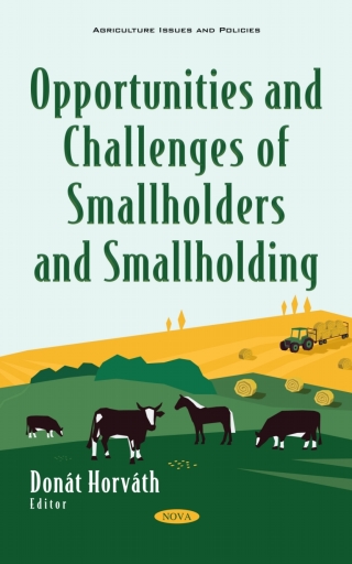 Cover image: Opportunities and Challenges of Smallholders and Smallholding 9781536191356