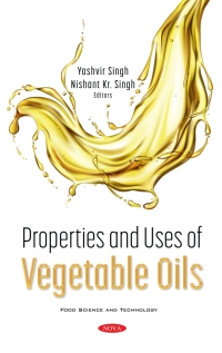 صورة الغلاف: Properties and Uses of Vegetable Oils 9781536192070