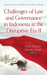 Imagen de portada: Challenges of Law and Governance in Indonesia in the Disruptive Era II 9781536191301