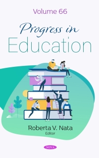 Cover image: Progress in Education. Volume 66 9781536193664