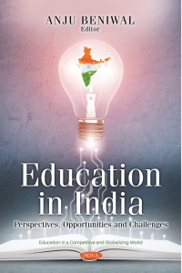 Cover image: Education in India: Perspectives, Opportunities and Challenges 9781536194425