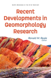 Imagen de portada: Recent Developments in Geomorphology Research 9781536194456