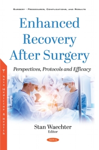 Cover image: Enhanced Recovery After Surgery: Perspectives, Protocols and Efficacy 9781536195484