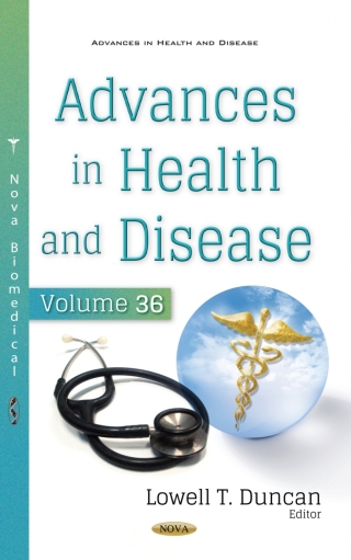 Cover image: Advances in Health and Disease. Volume 36 9781536195699