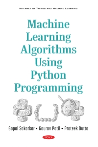 Imagen de portada: Machine Learning Algorithms Using Python Programming 9781536195125