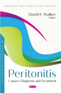 Cover image: Peritonitis: Causes, Diagnosis and Treatment 9781536196245