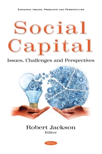 Imagen de portada: Social Capital: Issues, Challenges and Perspectives 9781536196221