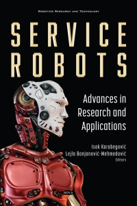 Omslagafbeelding: Service Robots: Advances in Research and Applications 9781536195736
